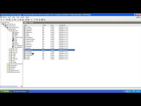 06 - Criar, restaurar e backup de base no Sql Server 2000