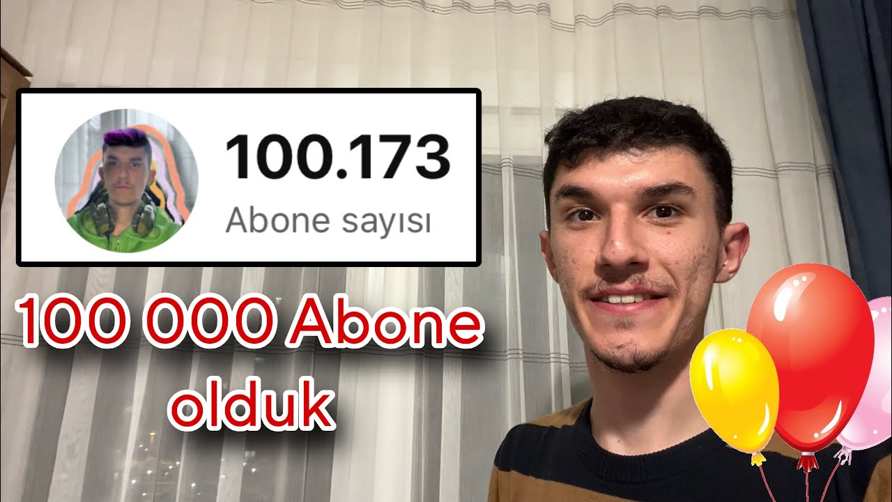 Bu Anı Bekledim | 100.000 Abone Kutlaması