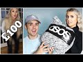 OLDER BROTHER DOES MY £100 OUTFIT SHOP | WHO WON?