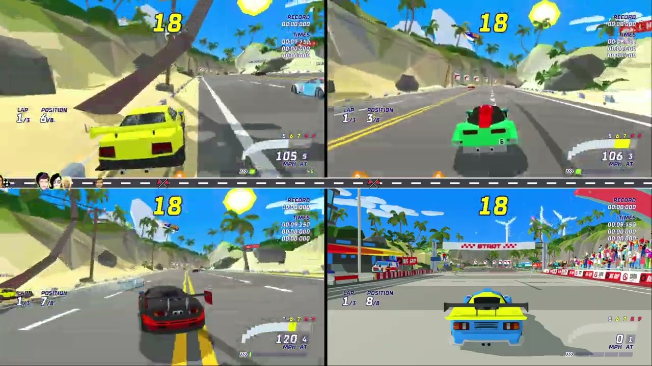 Hotshot Racing 4 player PVP 2023-04-16