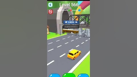 3D shape-shifting#runing#car game level=566#shorts #video