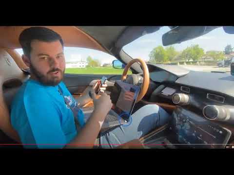 Rimac C_Two beats Bugatti Chiron 1/4 mile time on 'DIRTY' road