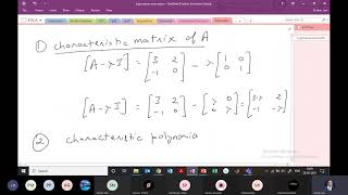 ECE, ESLA, 18EC44, Module 5, Eigen values and vectors