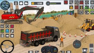 JCB City Road Construction Simulator 3D - City Construction Road Builder Simulator -Android Gameplay screenshot 3