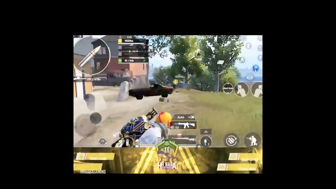 1vs6 clutch in hard situation🥵🥵 | HR BABA GAMING