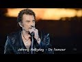 Johnny Hallyday - De l&#39;amour Paroles