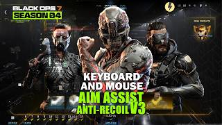 BEST SETTINGS Aim Assist & Anti Recoil Keyboard Mouse BO7 & Warzone S04 | config reWASD