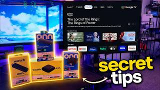 Secret Tips and tricks for the Onn 4K Stick, box and pro