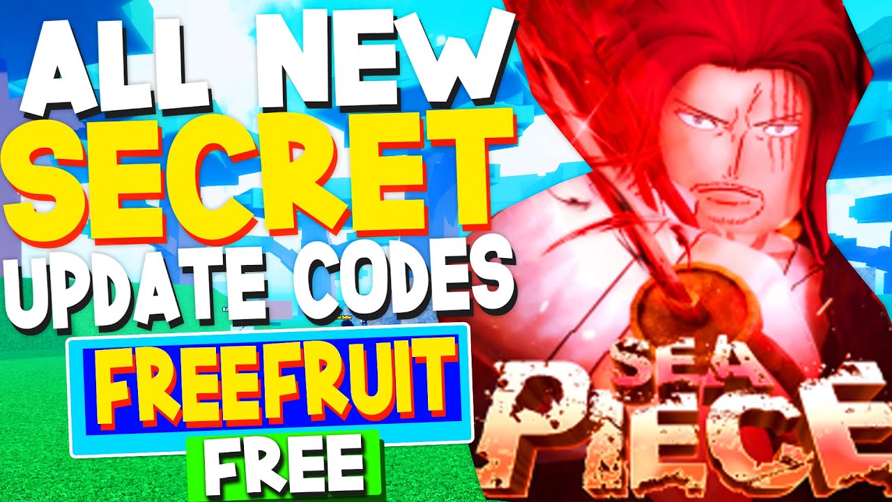 ALL NEW *SECRET* UPDATE CODES in SEA PIECE CODES! (Sea Piece Codes