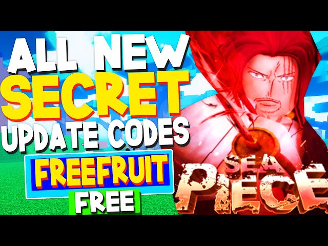 ALL NEW *SECRET* SECOND SEA CODES In SEA PIECE CODES