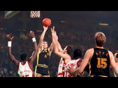 1988] FIBA European Champions Cup Final Four Semifinal: Aris ...