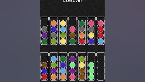 【Ball Sort Puzzle】Level.761