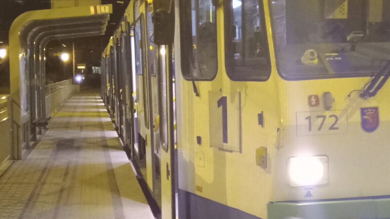 Tramwaje Szczecin linia nr 1 (wrzesień 2022)(cabview)