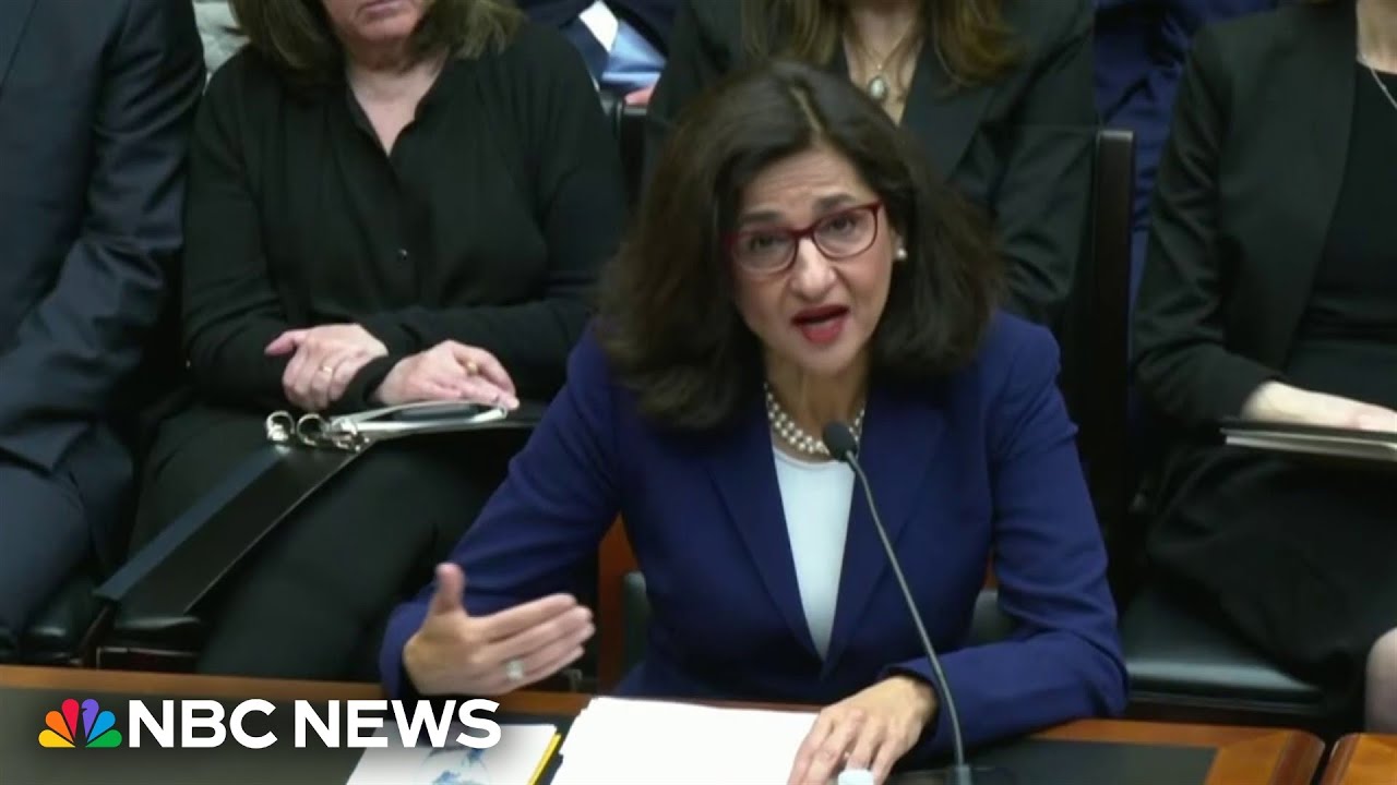 Columbia University president testifies on antisemitism on campus Columbia University president testifies on antisemitism on campus