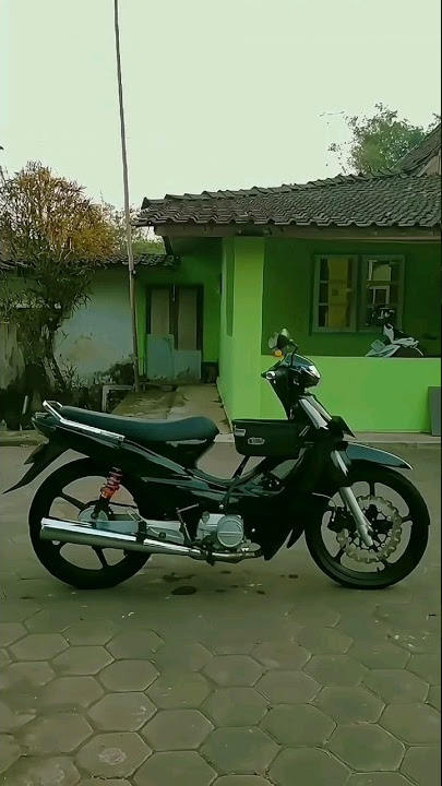modifikasi supra x 100 simpel
