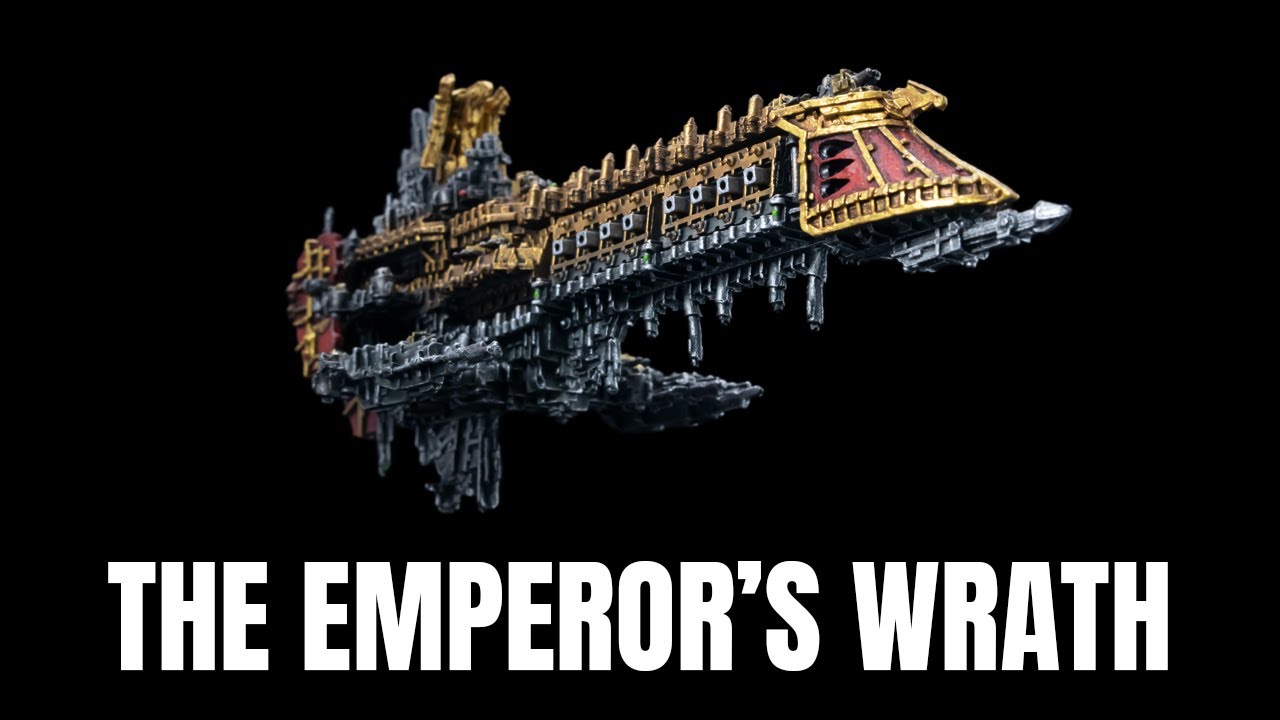 LUMW#2 - Battlefleet Gothic Imperial Emperor-Class Battleship
