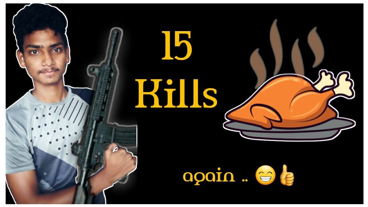 Again Chicken Dinner Hua With 15 Kills Erangal Solo Gameplay PUBG Mobile YouTube