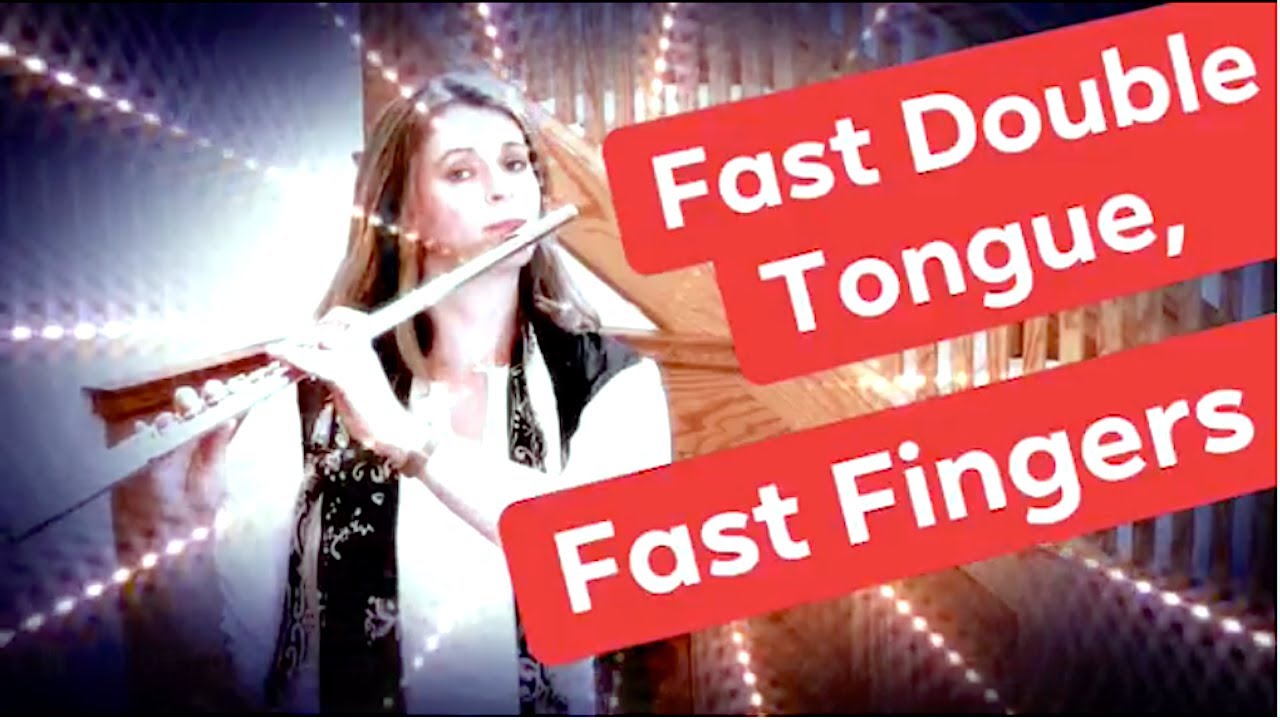 Fast Double Tongue, Fast Fingers - Flute Tube, Episode 60