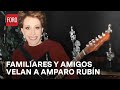 Velan restos de Amparo Rubín - Las Noticias