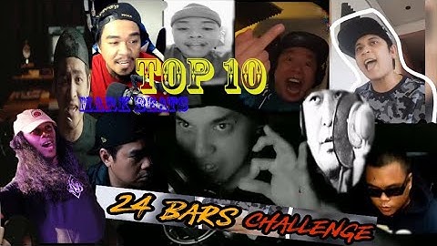 24 bars Top 10 Mark Beats Challenge ,Mhot,Flict G,Numerhus,CLR, Geo Ong,Gloc9,Jeff Tam,Ez Mil,
