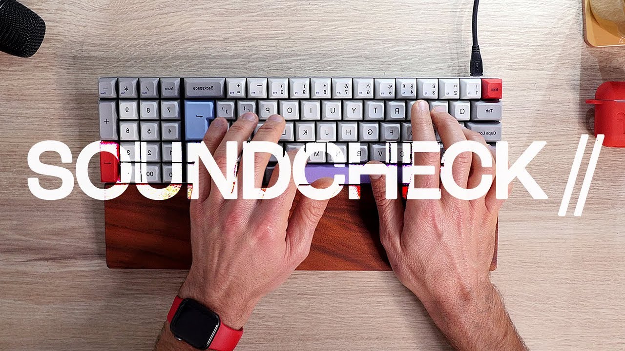 SOUNDCHECK // Vortex Vibe con Cherry MX Silver - YouTube