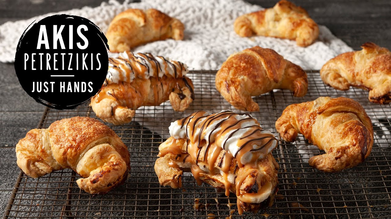 Banoffee Croissants | Akis Petretzikis