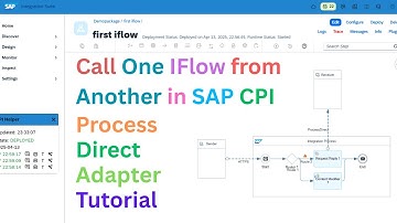 How to Call One IFlow from Another in SAP CPI | Process Direct Adapter Tutorial #sapcpi #cpi #sap