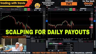 LIVE FUTURES TRADING - TAKE PROFIT TRADER, TOPSTEP, APEX. TRADEDAY