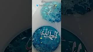 ✨ Satisfying Resin Top Coat Pour 💖 Smooth Glass Finish