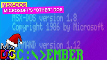 Microsofts "Other" DOS #DOScember #DOScember2021