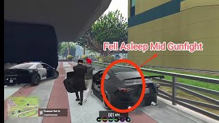 Information CELLIUM (AG) Fell Asleep Streaming, Everyone Tried to Wake Him Up | GTA RP in ZOOMAA SERVER #gta5 Update
