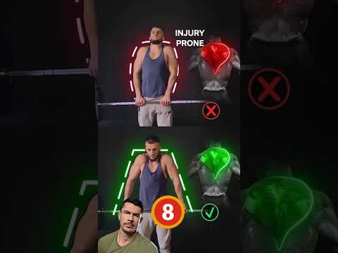 Agarre Abierto VS Cerrado para Trapecio #bodybuilding