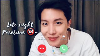 Late Night FaceTime with Jhope| 18  ♡