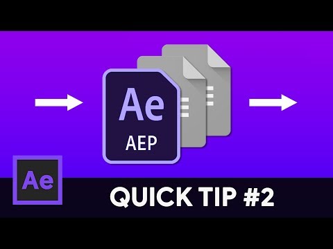 A Better Way to Share Project Files - After Effects