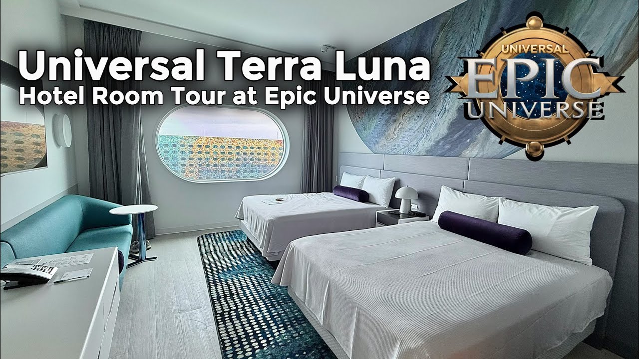 Universal Terra Luna Resort ROOM TOUR | Universal Epic Universe Hotel
