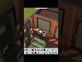 🪵Cozy Living Room Details ✨ | Sims 4 NO CC #shorts