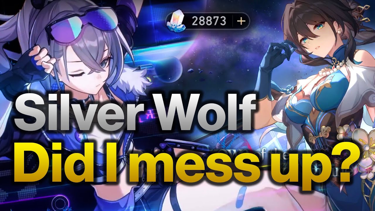 I couldn't stop Pulling on Silver Wolf banner just before Ruan Mei (Honkai Star Rail)
