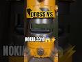 Nokia vs Hydraulic Press (Ultimate Test) 📱💥#shorts #nokia #satisfying