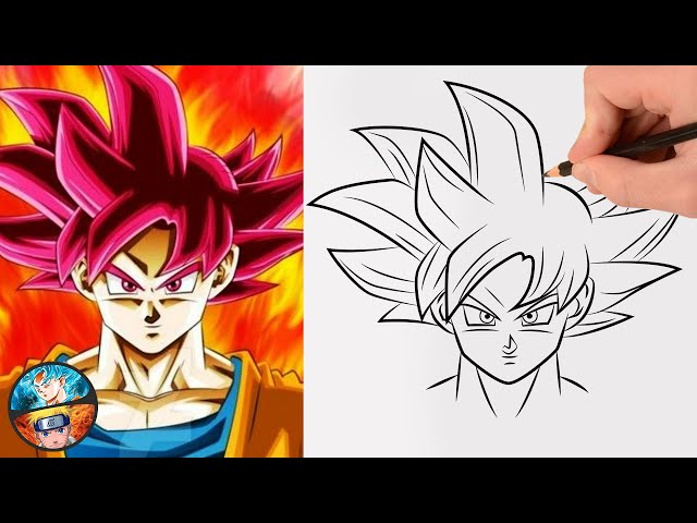 Goku Deus Super Sayajin - Desenho de ivansechi - Gartic