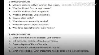 Class 8 Science ch.2 extra questions