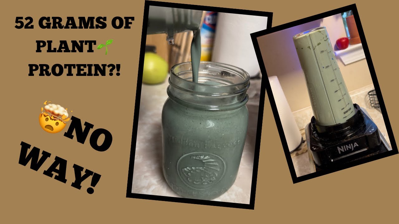 52 grams of protein FROM PLANTS😦?