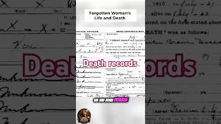 Death Records give valuable insight Uncovering Her Identity: A Woman's Forgotten Story #ancestry