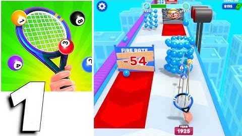 Racket Run - Gameplay Part 1 (Android, iOS)