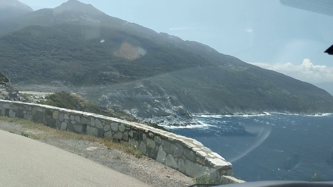 Corsica, Cliff Road, Cap Corse West Coast