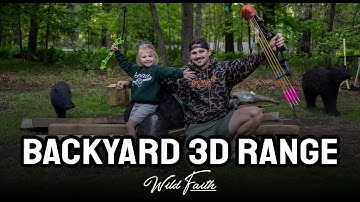 Backyard Blessings: Building a 3D Archery Range with My Daughter