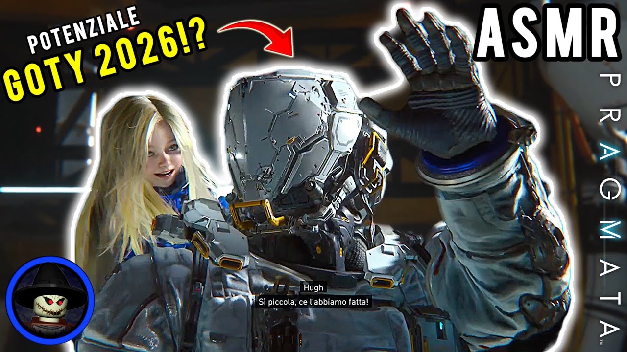 ASMR gameplay | giochiamo la demo di PRAGMATA su PS5! | ita soft spoken + whispering 