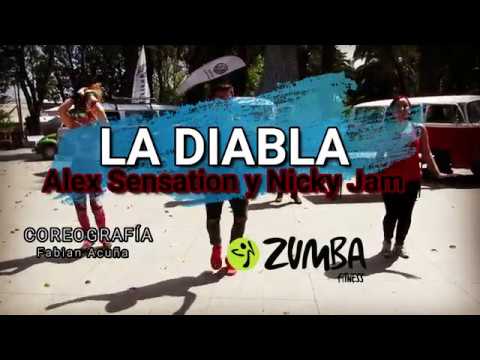 La Diabla – Alex Sensation & Nicky Jam / Zumba Coreografia.