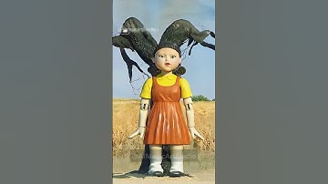 Squid Game Doll Ai Deflating Mentality #squidgame #squidgame2 #shorts