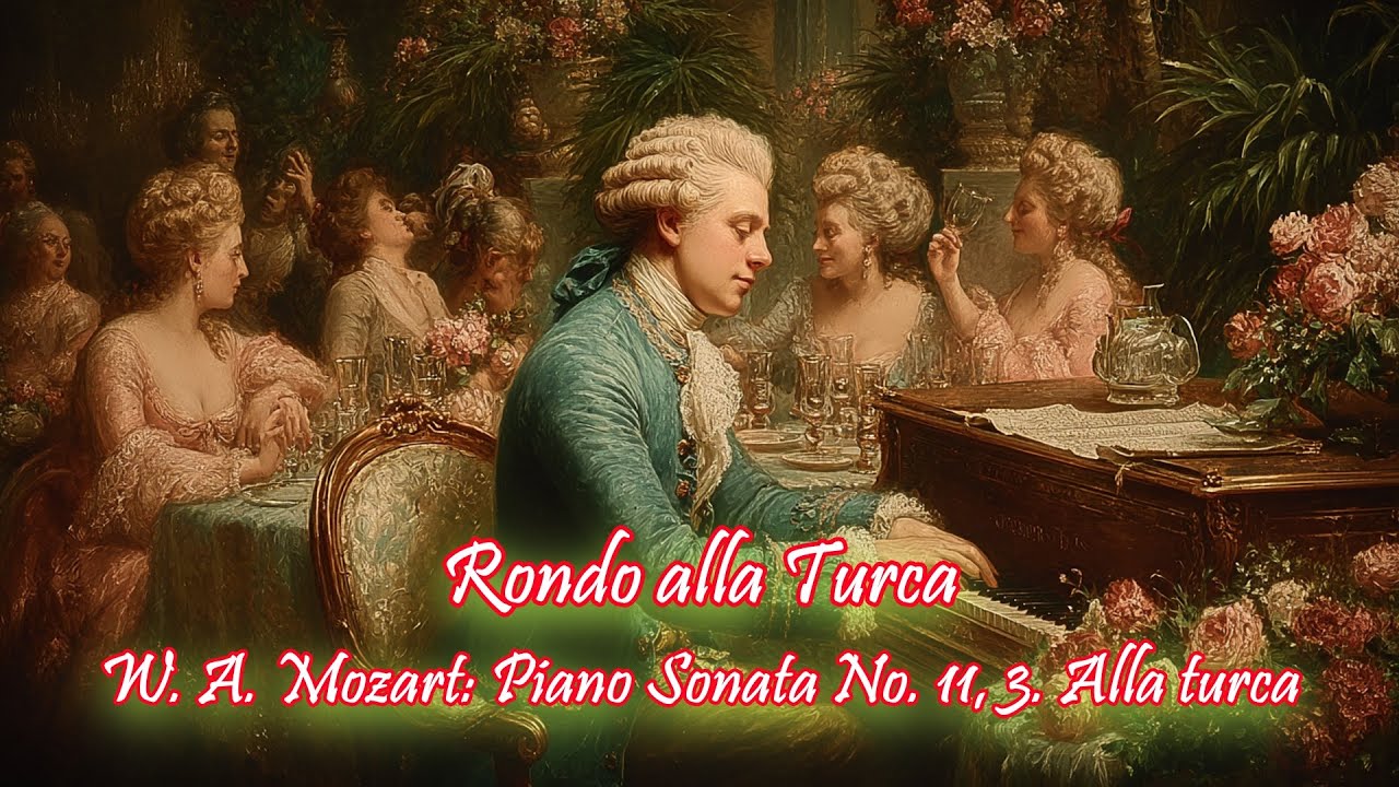 Rondo alla Turca - W. A. Mozart: Piano Sonata No. 11, 3. Alla turca