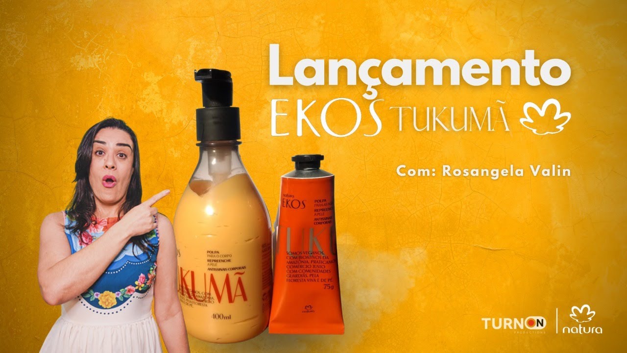 LANÇAMENTO NATURA: EKOS TUKUMÃ - YouTube